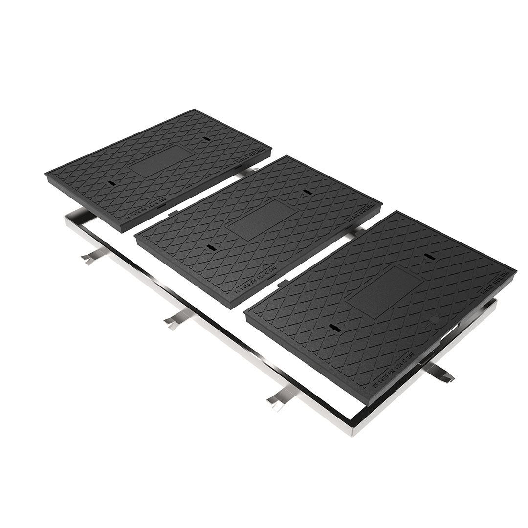 Ductile Iron Rectangular Manhole Cover