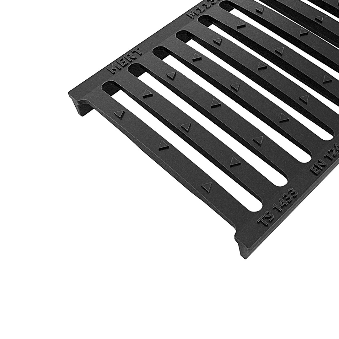 Ductile Iron Convex Design Linear Channel Grating (375 mm x 500 mm x 45 mm)