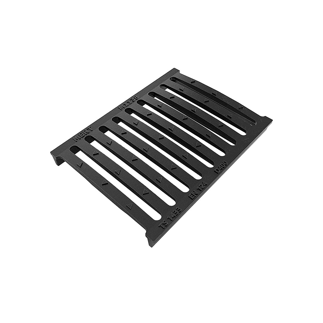 Ductile Iron Convex Design Linear Channel Grating (375 mm x 500 mm x 45 mm)