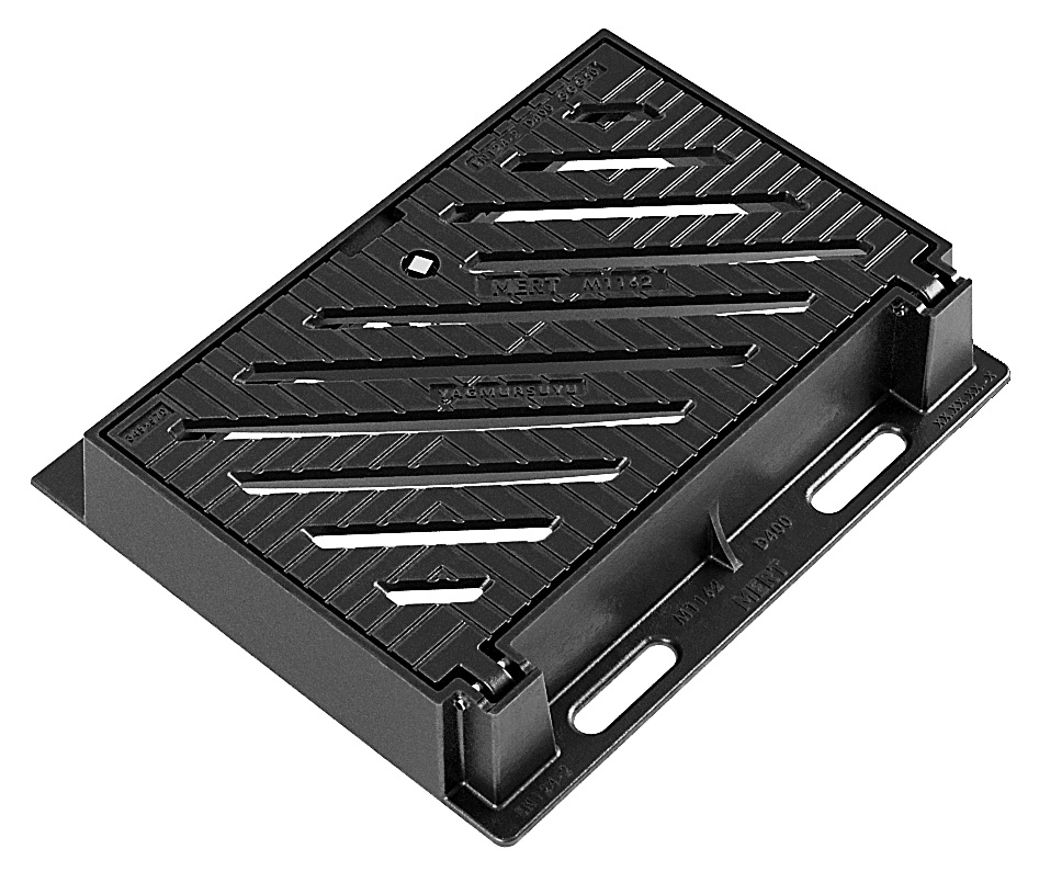 Grille Rectangulaire d'Eaux Pluviales en Fonte Ductile