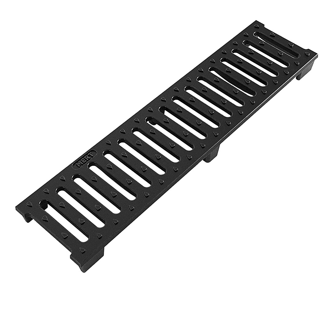 Ductile Iron Linear Channel Grating (125 mm x 500 mm x 35 mm)