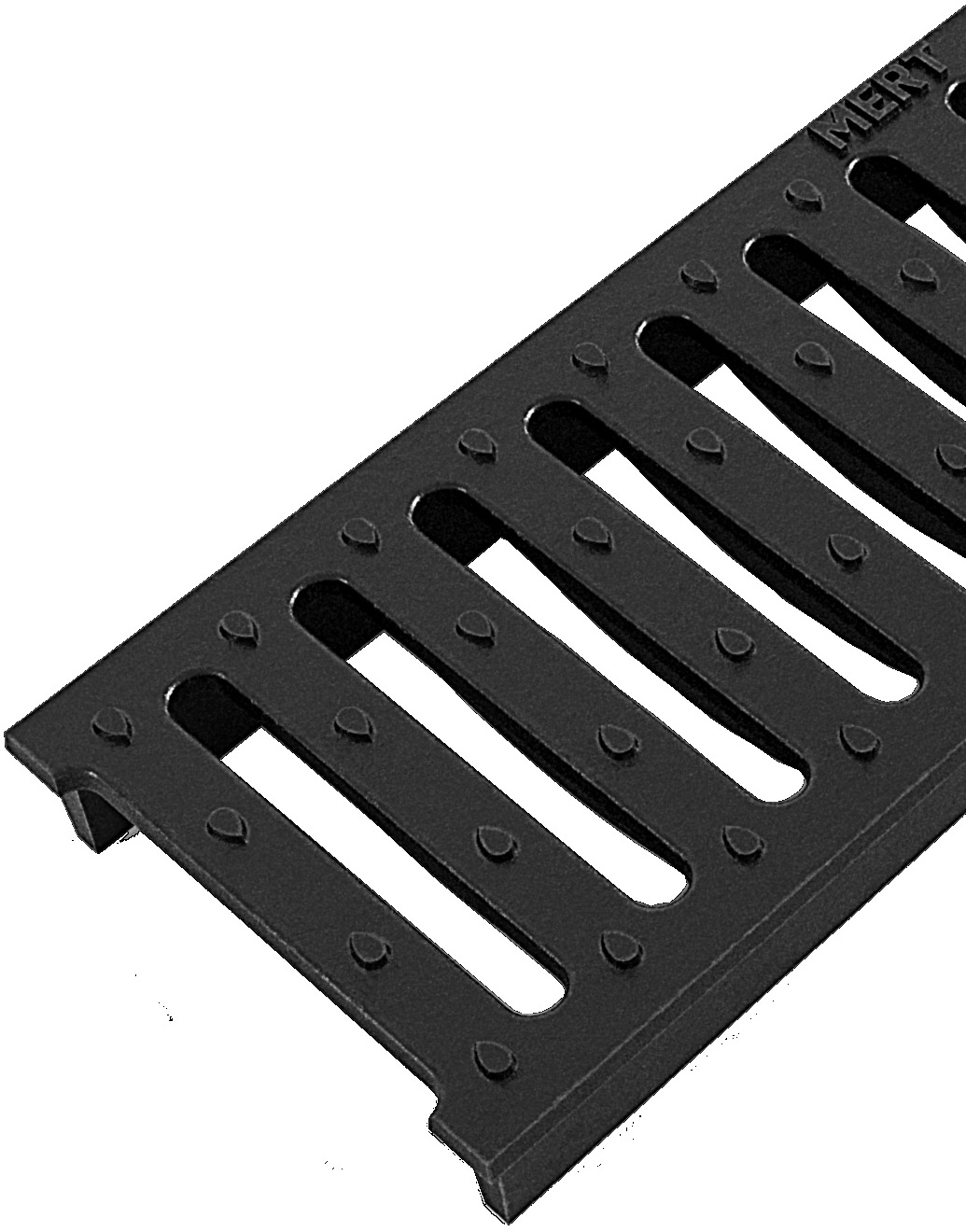 Grille de Canal Linéaire en Fonte Ductile (150 mm x 500 mm x 35 mm)