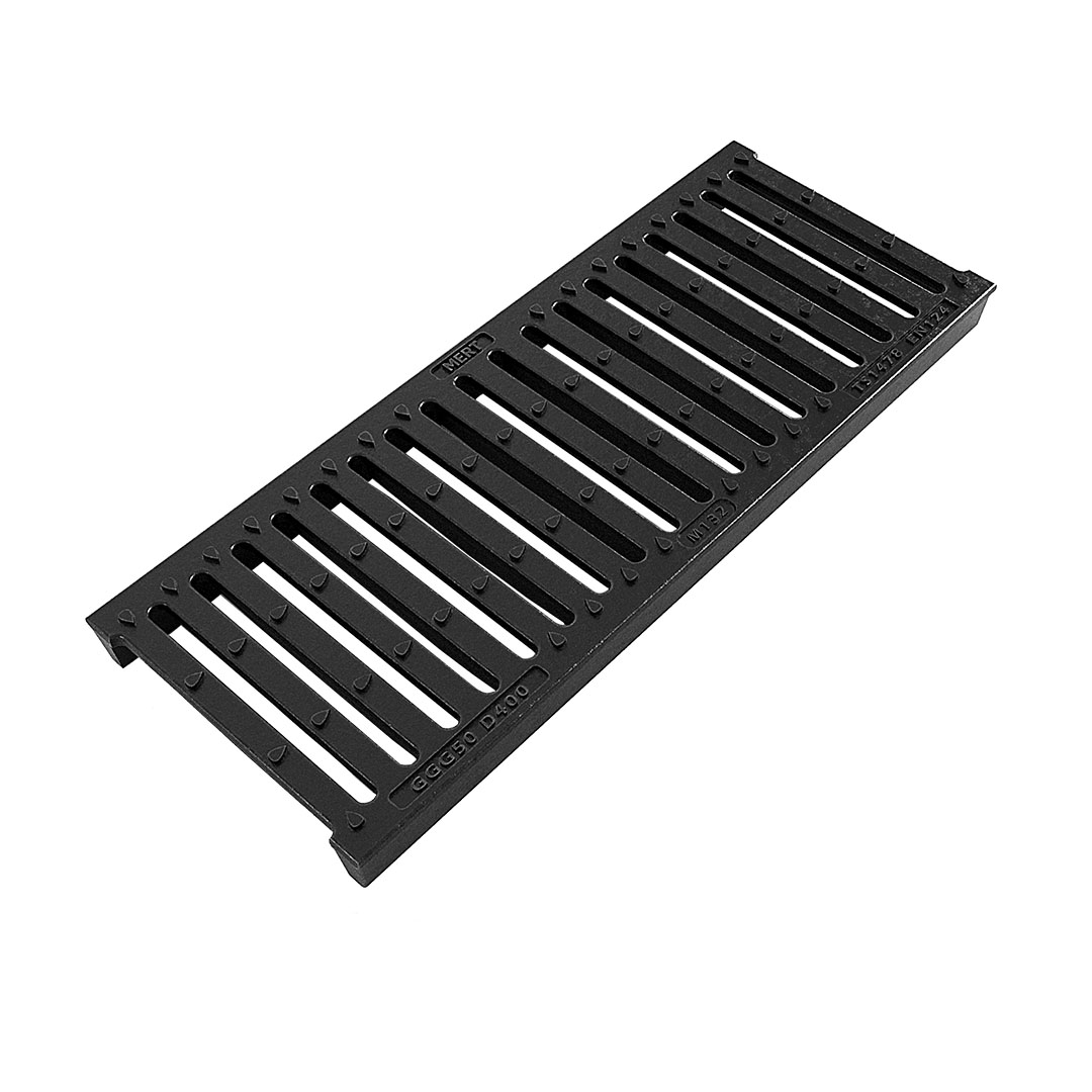 Ductile Iron Linear Channel Grating (200 mm x 500 mm x 35 mm)