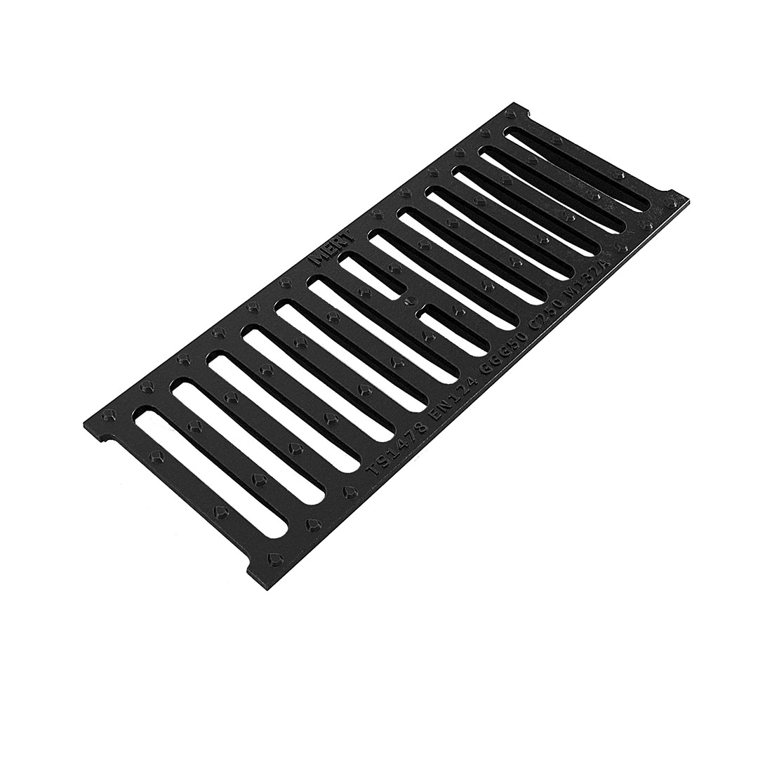 Ductile Iron Linear Channel Grating (200 mm x 500 mm x 20 mm)