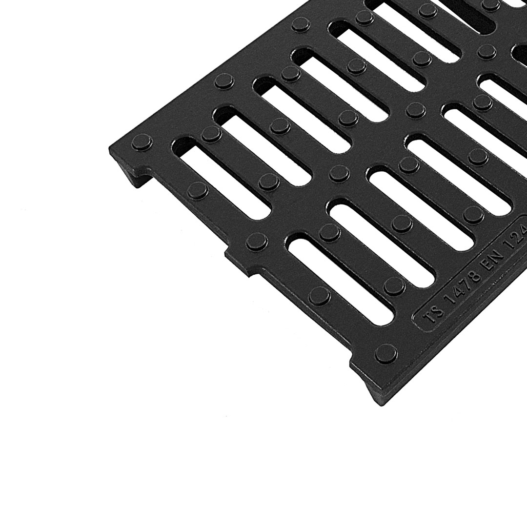Ductile Iron Linear Channel Grating (250 mm x 500 mm x 35 mm)