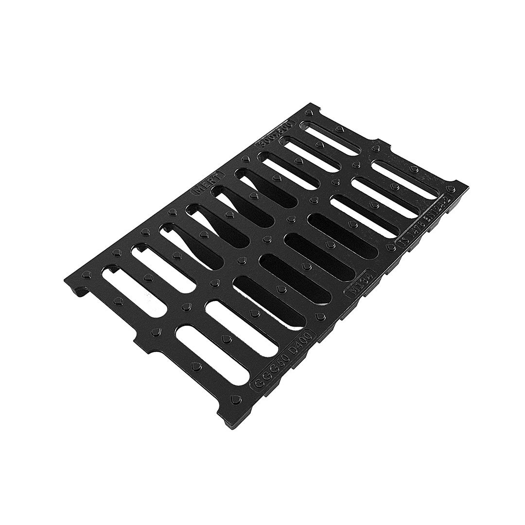 Ductile Iron Linear Channel Grating (300 mm x 500 mm x 35 mm)