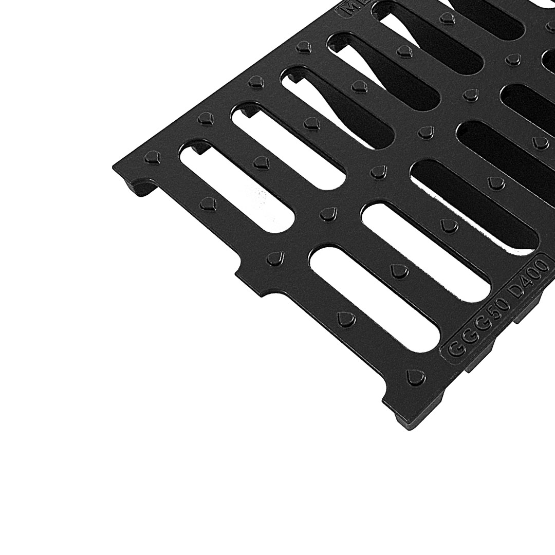 Ductile Iron Linear Channel Grating (300 mm x 500 mm x 35 mm)