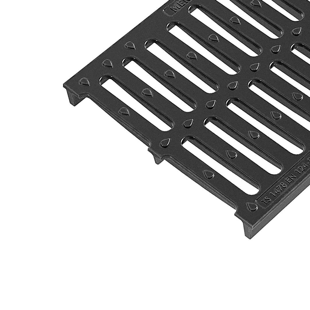 Ductile Iron Linear Channel Grating (400 mm x 500 mm x 45 mm)