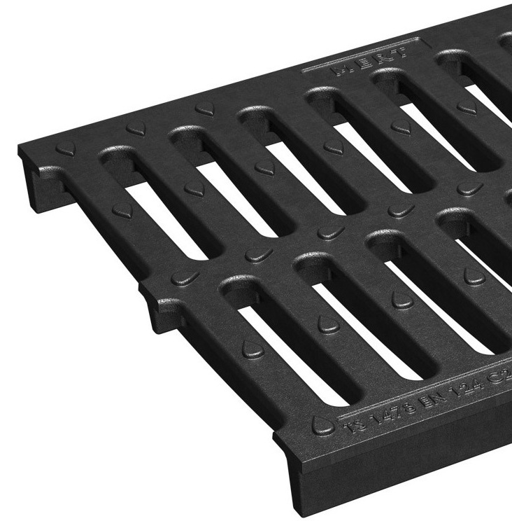 Ductile Iron Linear Channel Grating (400 mm x 500 mm x 45 mm)