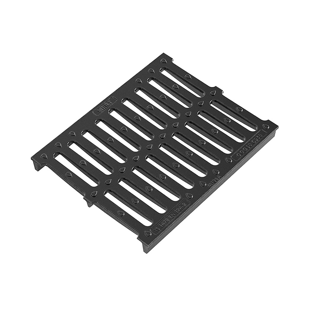 Ductile Iron Linear Channel Grating (400 mm x 500 mm x 45 mm)