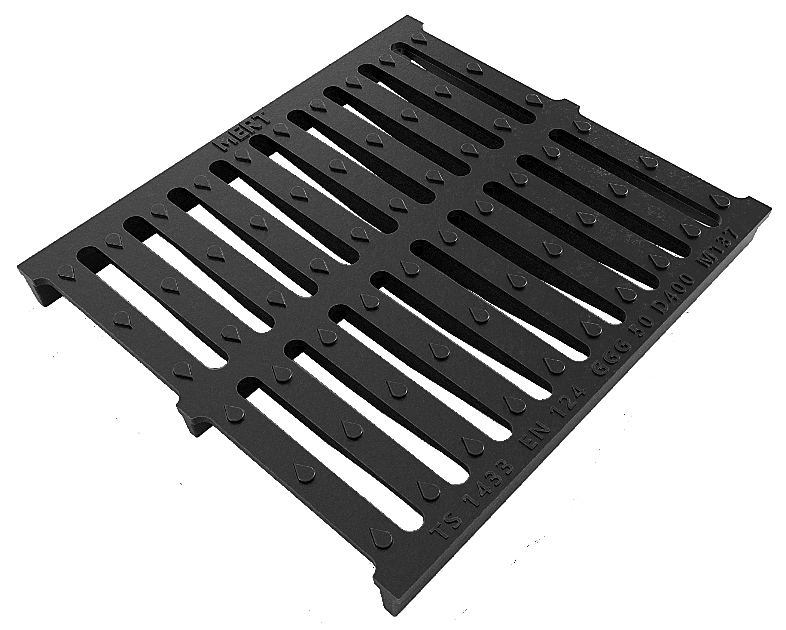Ductile Iron Linear Channel Grating (450 mm x 500 mm x 45 mm)