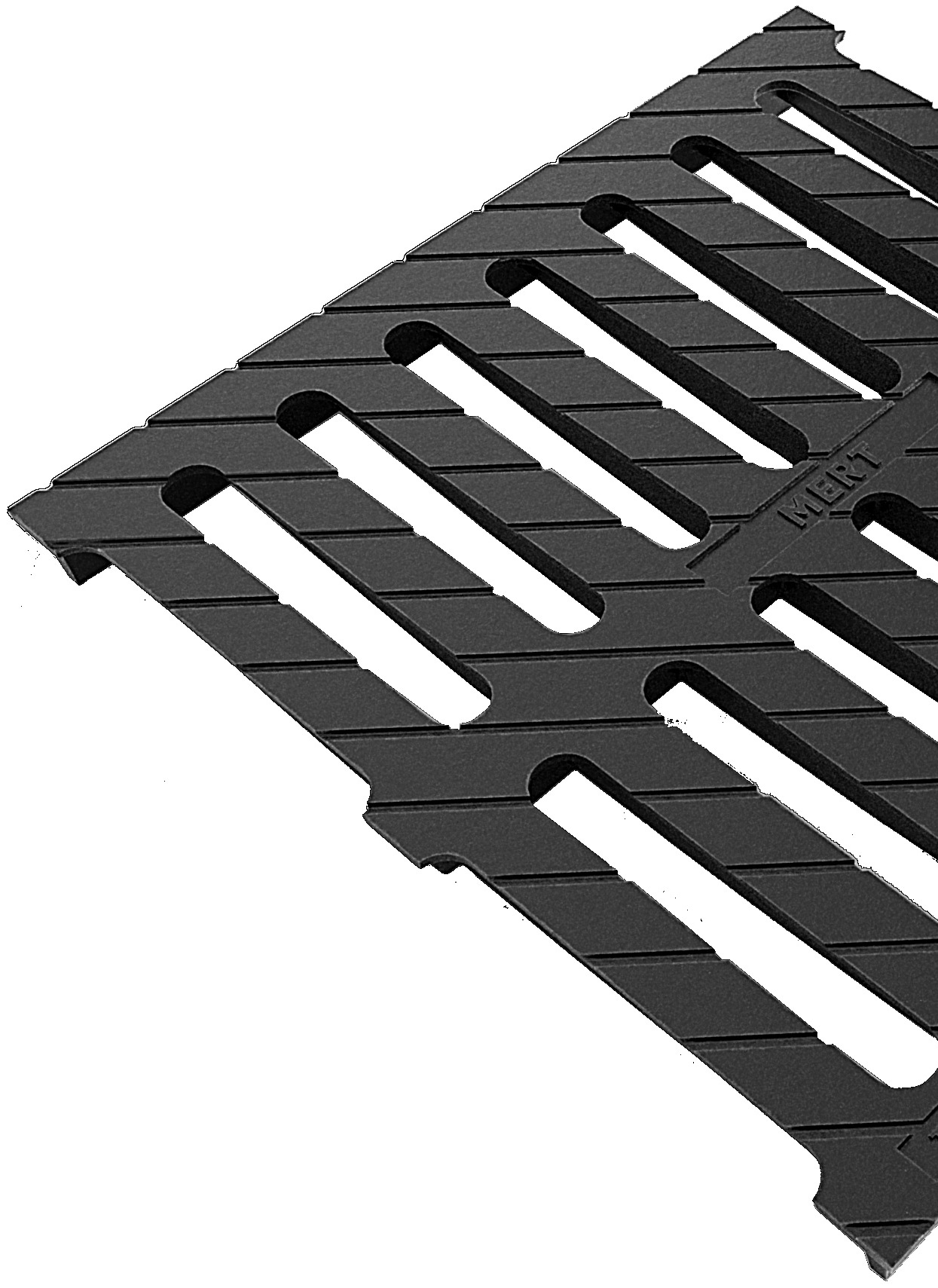 Ductile Iron Linear Channel Grating (500 mm x 500 mm x 45 mm)