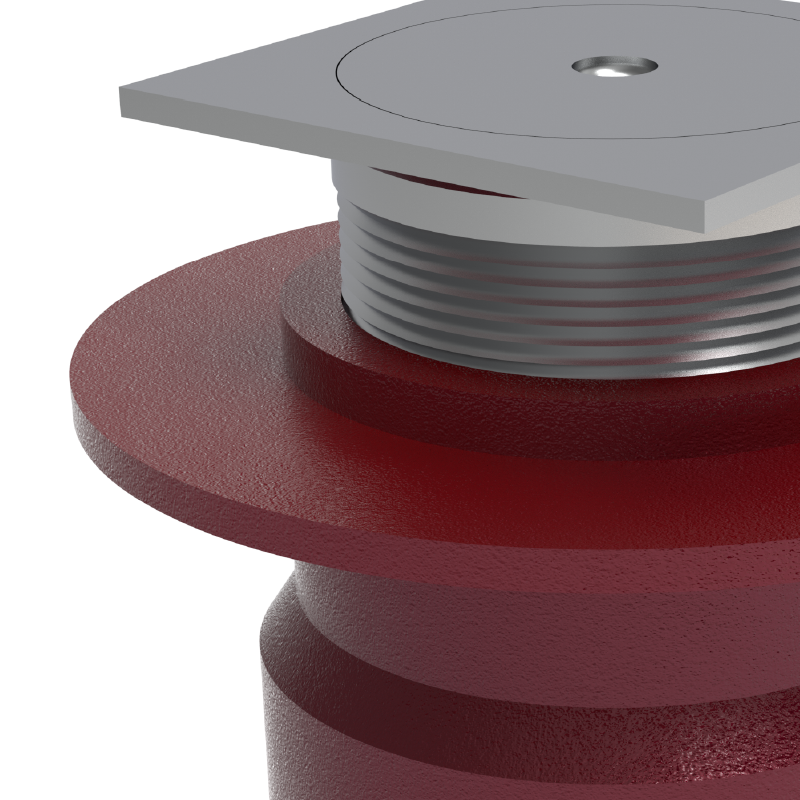 Sfero Döküm Gövdeli Pirinç Clean-Out Süzgeç DN100