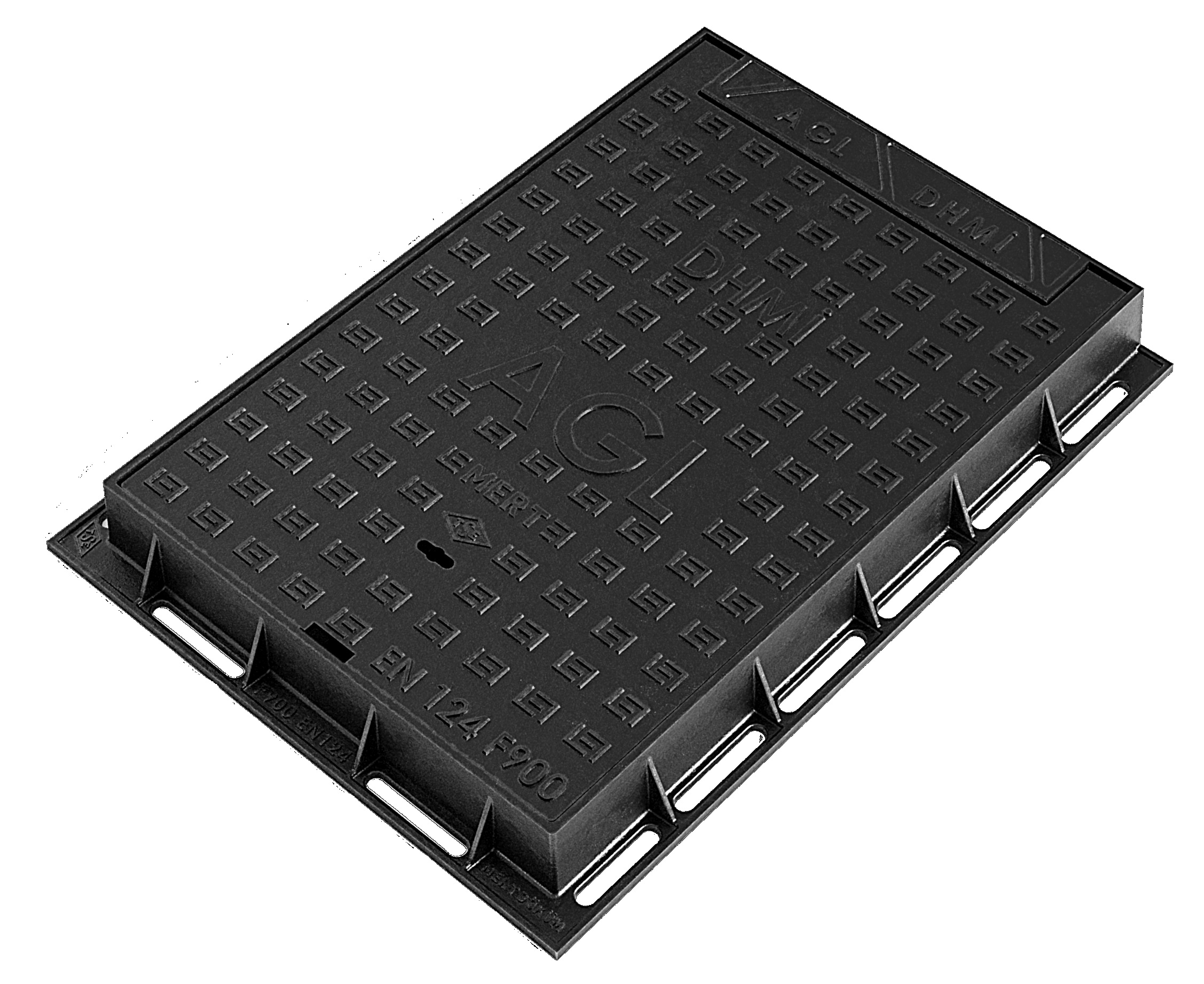 Ductile Iron Rectangular Manhole Cover
