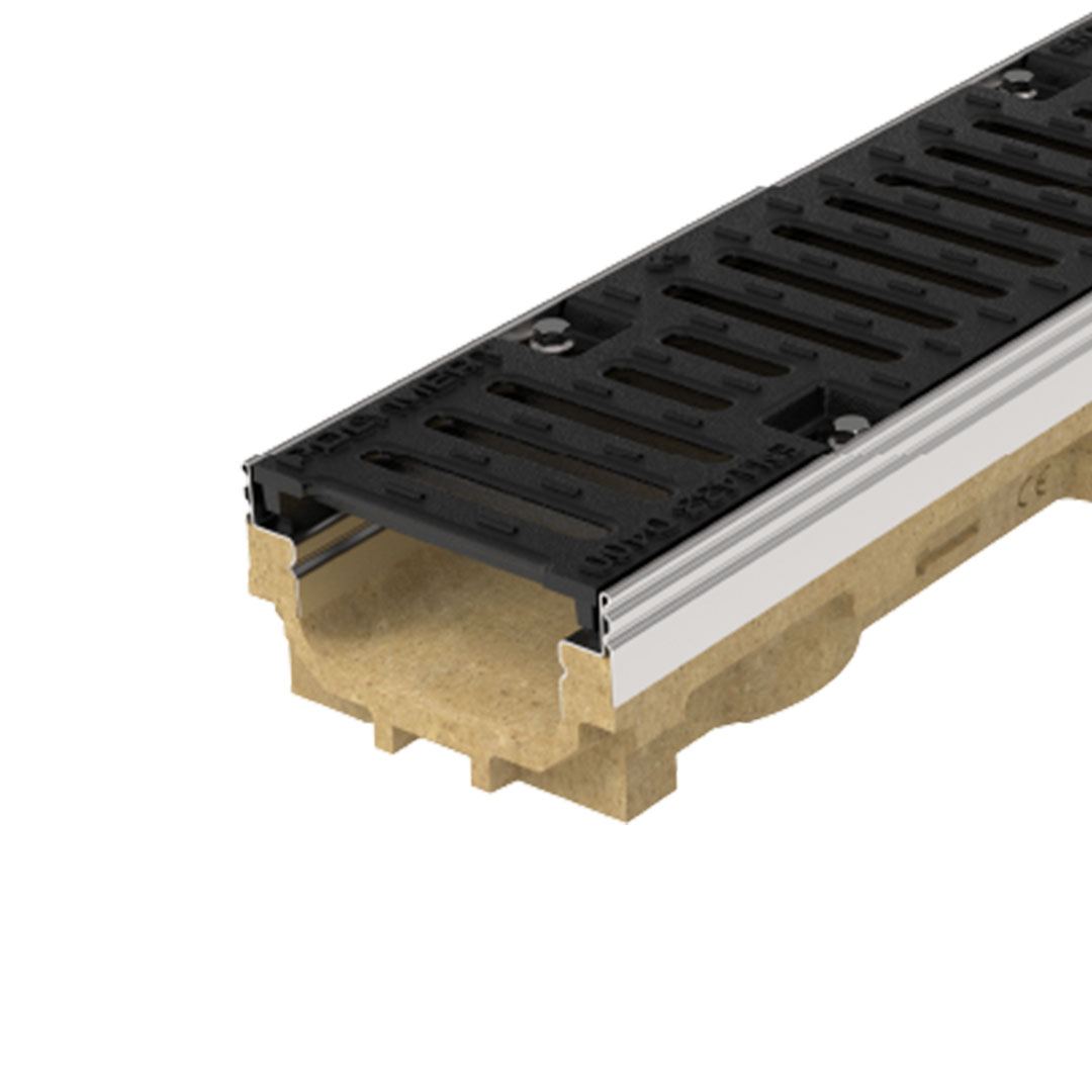 Polymer Concrete Linear Drainage Channel (140 mm x 1000 mm x 80 mm)