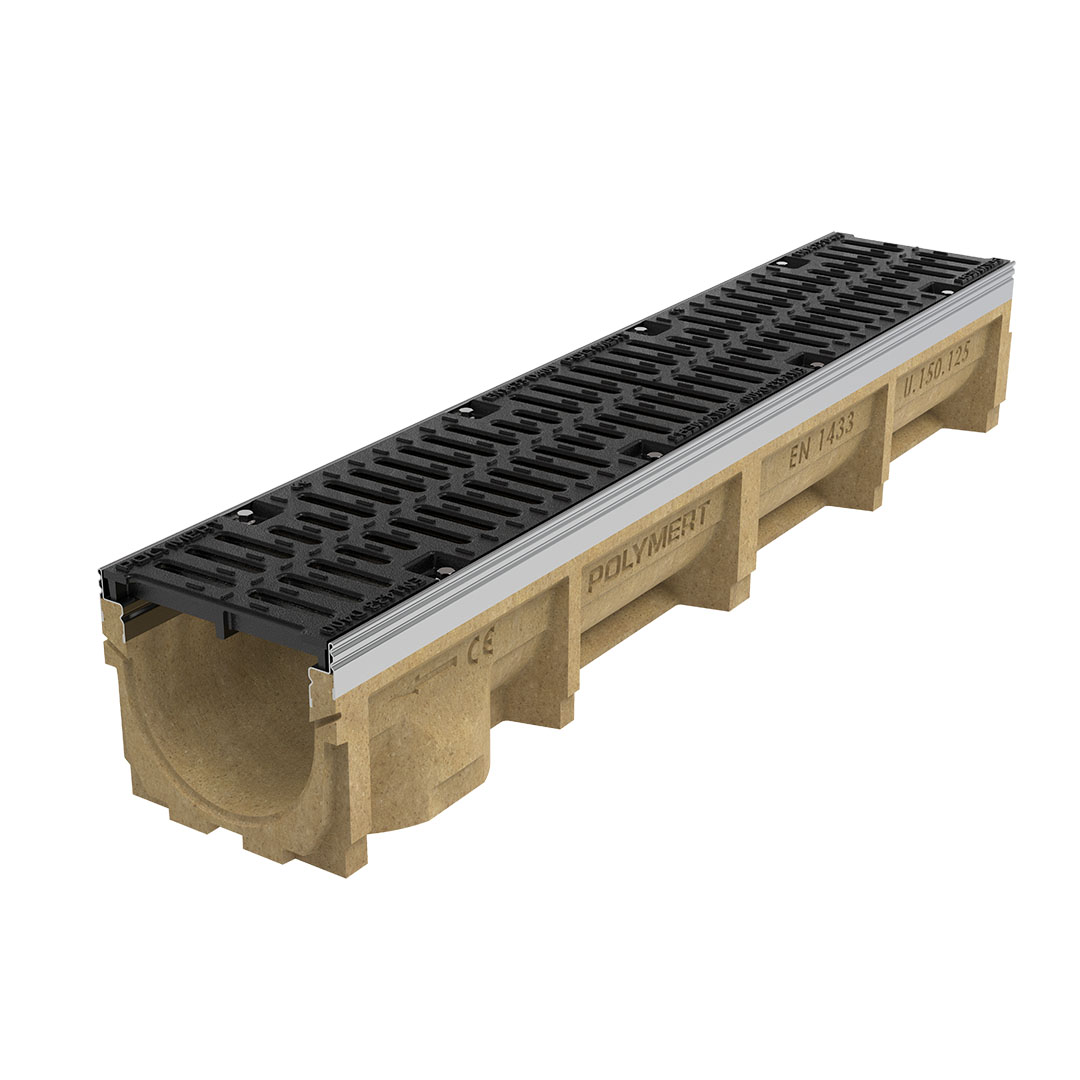 Image principale de Polimer Beton Lineer Drenaj Kanalı (190 mm x 1000 mm x 165 mm)