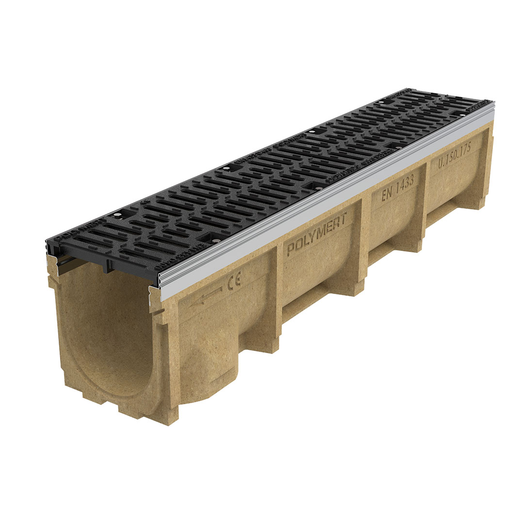 Image principale de Polimer Beton Lineer Drenaj Kanalı (190 mm x 1000 mm x 215 mm)