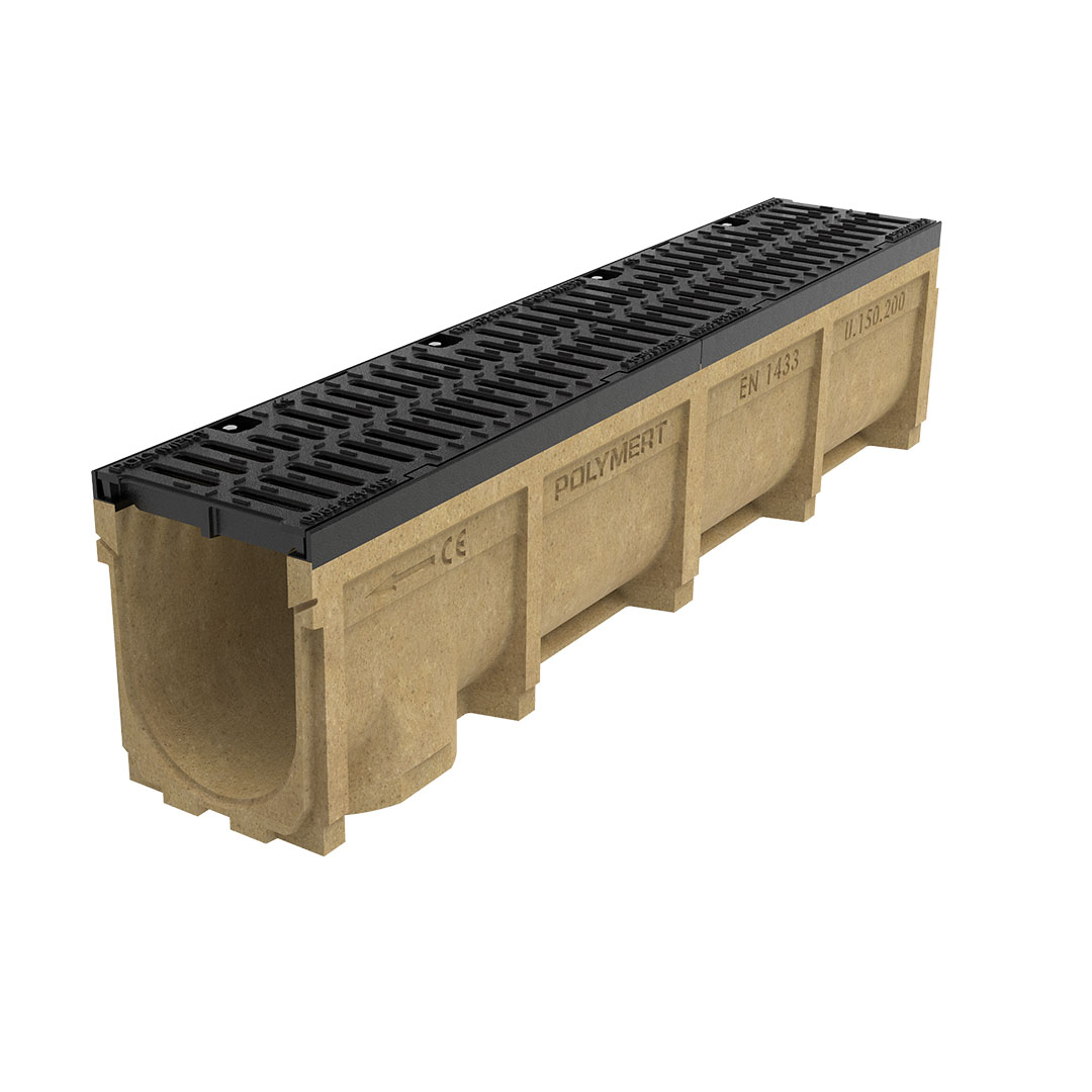 Vue alternative de Polimer Beton Lineer Drenaj Kanalı (190 mm x 1000 mm x 240 mm)