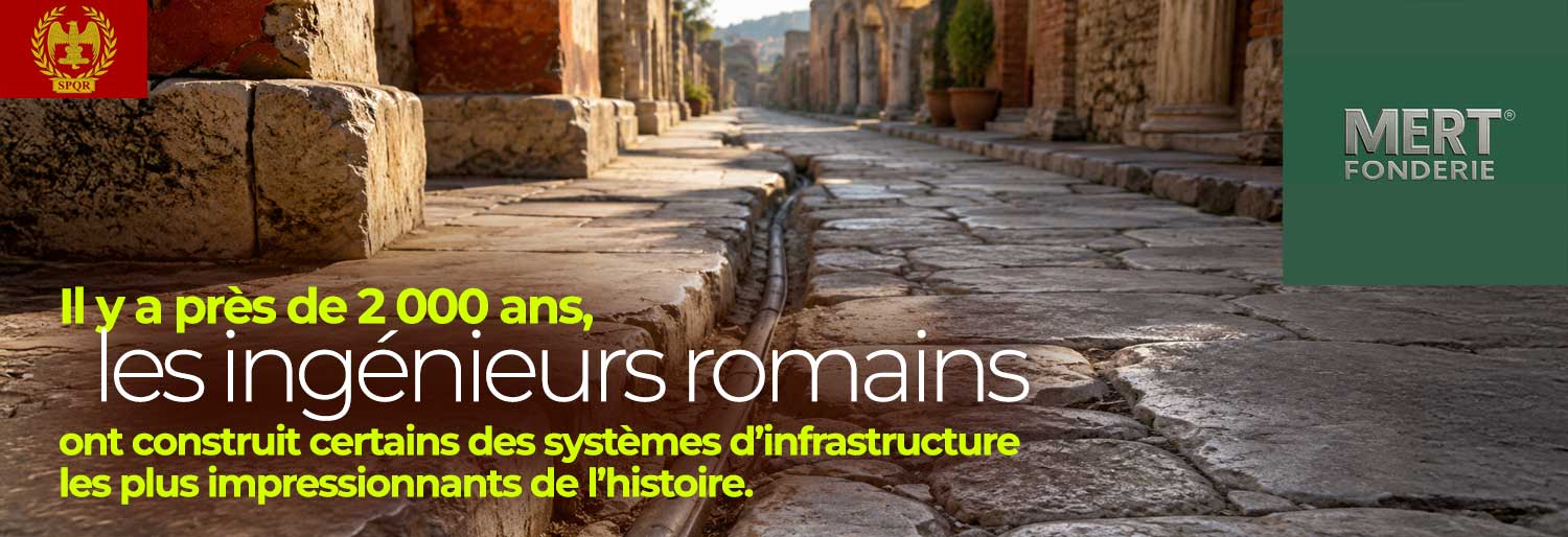 De l’infrastructure de la Rome antique aux produits modernes d’accès rapide