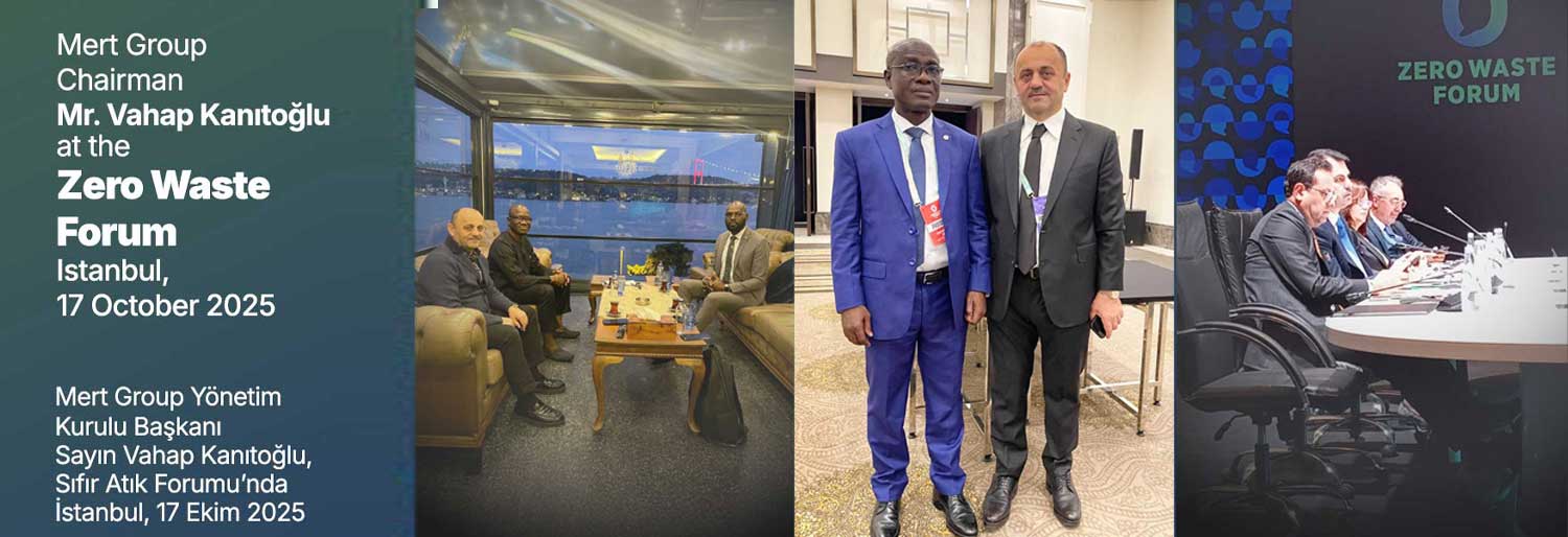 Mert Group Chairman Mr. Vahap Kanitoglu at the Zero Waste Forum – Istanbul, 17 October 2025